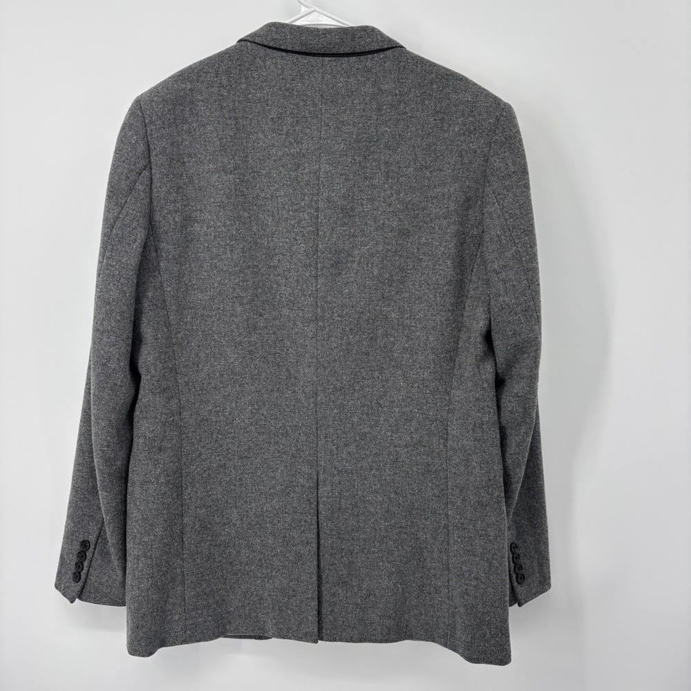 J. Crew Ludlow Blazer Gray Mens Size 42L Yorkshire Tweed Jacket Sport Coat - Picture 2 of 7